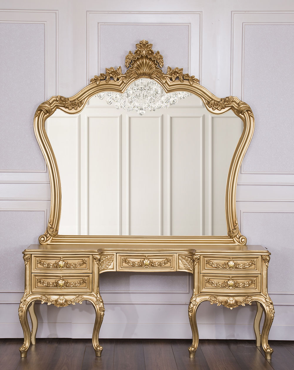AMUN Dressing Table with Stool